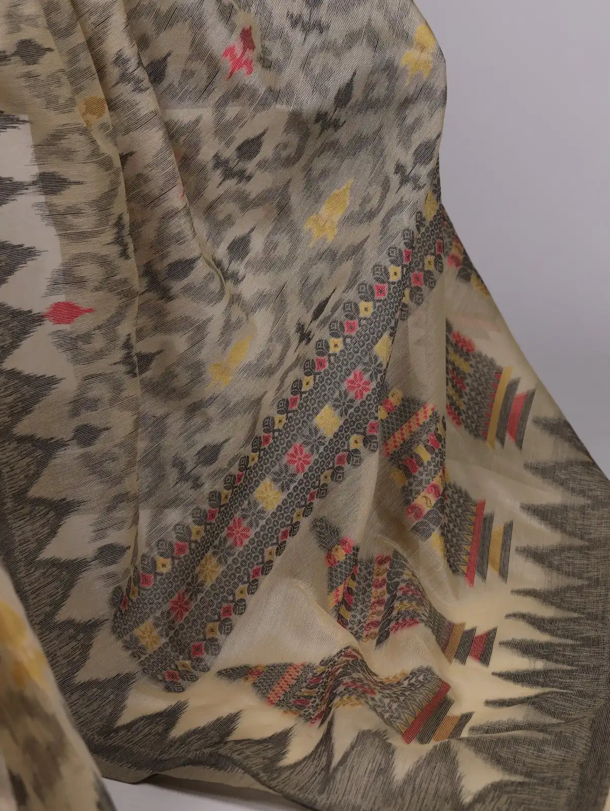 YNF 7414 Cream Poly Cotton Saree Thread Weaving Work Designer Work. Get it for ₹1549. Delivery 4-6 Working Days. Shop now. | Creative Sarees, Embroidered Sarees, Bollywood Sarees, Designer Sarees, Ethnic Saree, Modern Digital sarees, Party Wear Sarees, Sarees