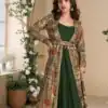 FC 5824 Green Blooming Georgette Mirror Work & Embroidery Work Kurti in . Special Price ₹2649. Delivery 4-6 Working Days. Shop now. | Bollywood Kurti, Creative Kurtis, Designer Kurti, Kurti, Party Wear Kurti, Selfie Kurti