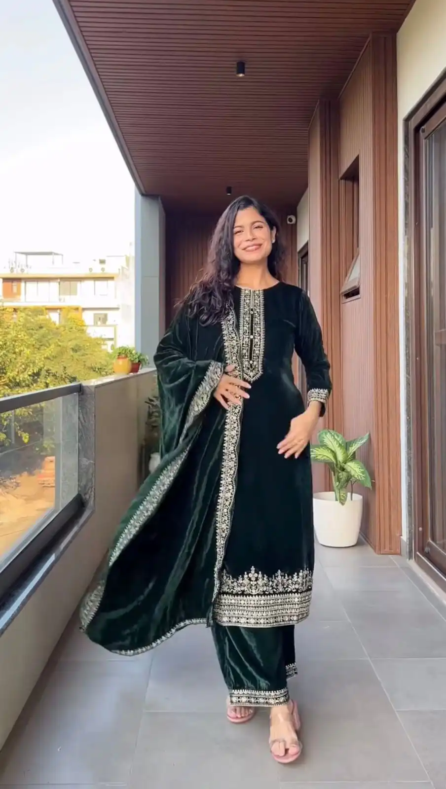 LG 2023 Green Velvet Salwar Suit with Embroidery Work. Wedding, Party, Festive, Events Get it for ₹2029. Delivery 4-6 Working Days. Shop now. | Casual Suits, Jump Suits, Tops & Bottoms, Track Suits, Trendy Wear, Creative suits, Designer Suits, Palazzo Suits, Party Wear Suits, Patiala Suits, Salwar suit, Straight Suits