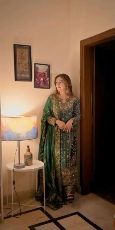 NSR 879 Mahendi Faux Georgette Salwar Suit with Embroidery Work. Available at ₹2399 only. Delivery 4-6 Working Days. Shop now. | Casual Suits, Jump Suits, Tops & Bottoms, Track Suits, Trendy Wear, Creative suits, Designer Suits, Palazzo Suits, Party Wear Suits, Patiala Suits, Salwar suit, Straight Suits