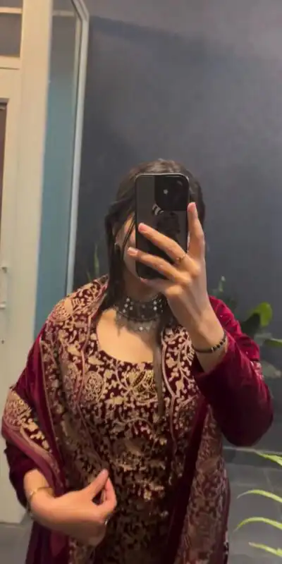 RTC 5940 Maroon Viscos velvet Chinestich Work Salwar Suit with Designer Work. Festive Deal ₹2049. Delivery 4-6 Working Days. Shop now. | Casual Suits, Jump Suits, Tops & Bottoms, Track Suits, Trendy Wear, Creative suits, Designer Suits, Palazzo Suits, Party Wear Lehenga, Party Wear Suits, Patiala Suits, Salwar suit, Straight Suits