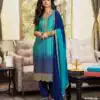 MF 1004 Navy Blue Chinoon Silk Salwar Suit with Embroidery Work. Available at ₹1749 only. Delivery 4-6 Working Days. Shop now. | Casual Suits, Jump Suits, Tops & Bottoms, Track Suits, Trendy Wear, Creative suits, Designer Suits, Palazzo Suits, Party Wear Suits, Patiala Suits, Salwar suit, Straight Suits