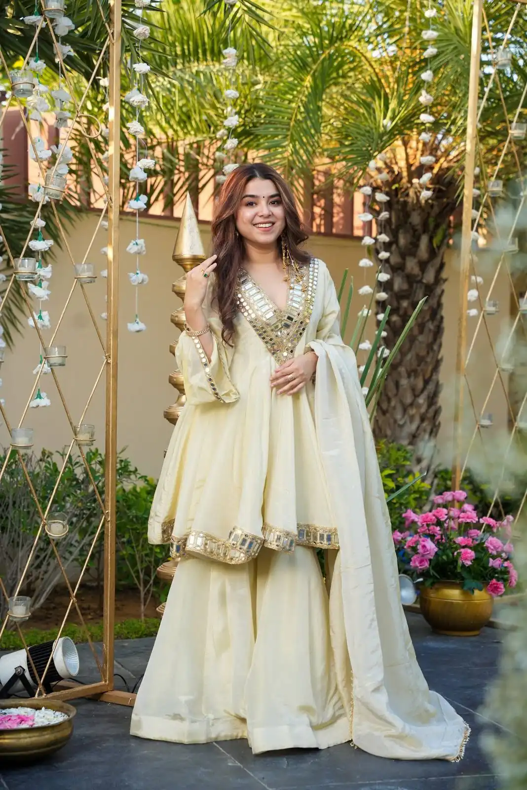 VLM 306 Off White Cosmos Silk Salwar Suit Perfect for Wedding, Party, Ethnic Day, Anniversary, Pooja – . Exclusive Offer ₹2549. Delivery 4-6 Worki | Casual Suits, Jump Suits, Tops & Bottoms, Track Suits, Trendy Wear, Creative suits, Designer Suits, Palazzo Suits, Party Wear Suits, Patiala Suits, Salwar suit, Straight Suits