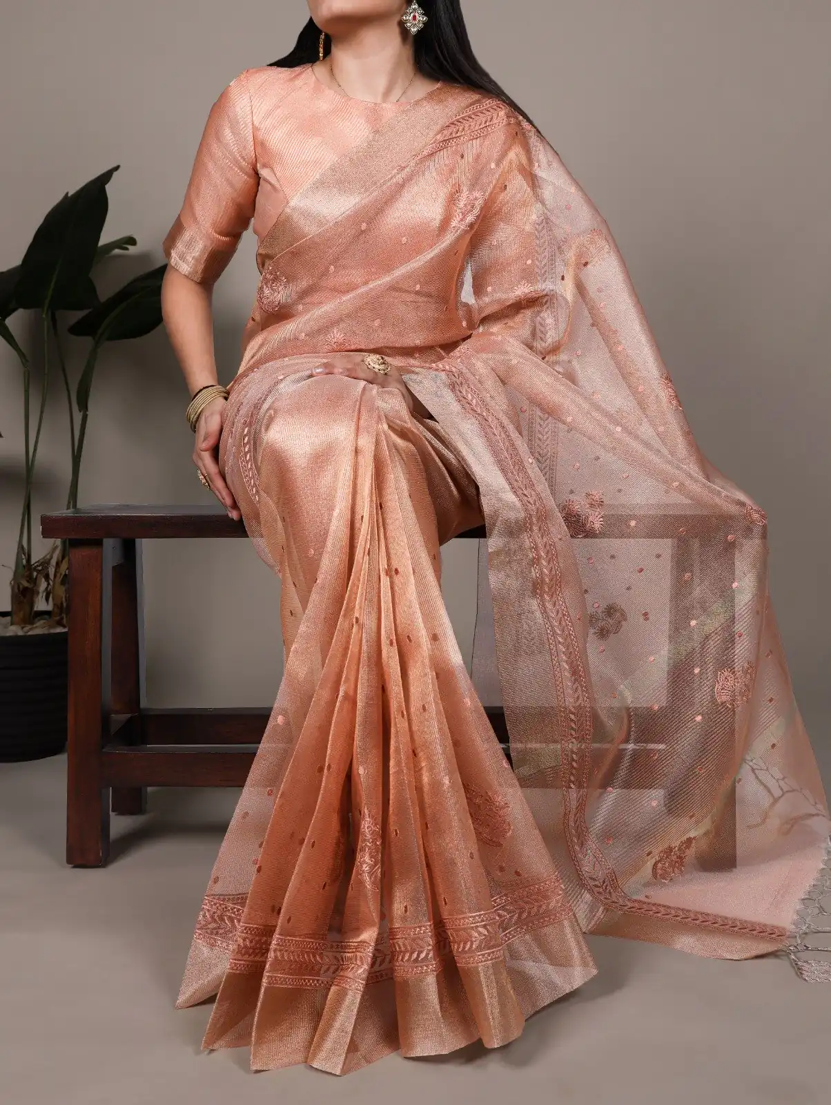 YNF 7402 Orange Color Poly Shimmer Saree with Embroidery Work. Wedding, Party, Festive Festive Deal ₹2499. Delivery 4-6 Working Days. Shop now. | Creative Sarees, Embroidered Sarees, Bollywood Sarees, Designer Sarees, Ethnic Saree, Modern Digital sarees, Party Wear Sarees, Sarees