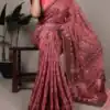 YNF 7414 Peach Poly Cotton Saree Thread Weaving Work Designer Work. Get it for ₹1549. Delivery 4-6 Working Days. Shop now. | Creative Sarees, Embroidered Sarees, Bollywood Sarees, Designer Sarees, Ethnic Saree, Modern Digital sarees, Party Wear Sarees, Sarees