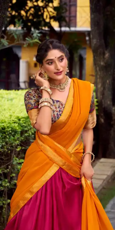 LNB 1244 Pink in Aastha Silk Lace Work & Zari Work Lehenga Choli. Grab it for ₹1349. Delivery 4-6 Working Days. Shop now. | Bollywood Lehenga, Creative Lehenga, Designer Lehenga, Embroidered Lehenga, Lehenga, Party Wear Lehenga