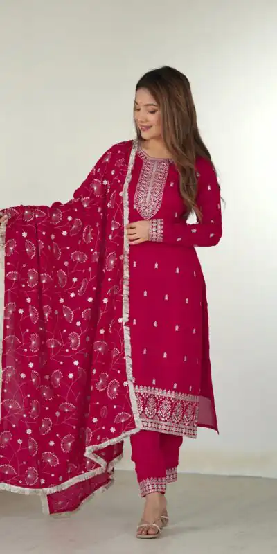 KB 276 pink Color Rangoli Silk Sequence Jari Work Salwar Suit Casual, Wedding, Party, Festive, Events Etc.4-6 Working Days@ 2049/-only | Casual Suits, Jump Suits, Creative suits, Designer Suits, Palazzo Suits, Party Wear Suits, Patiala Suits, Salwar suit, Straight Suits