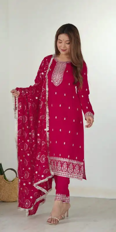 KB 276 pink Color Rangoli Silk Sequence Jari Work Salwar Suit Casual, Wedding, Party, Festive, Events Etc.4-6 Working Days@ 2049/-only | Casual Suits, Jump Suits, Creative suits, Designer Suits, Palazzo Suits, Party Wear Suits, Patiala Suits, Salwar suit, Straight Suits