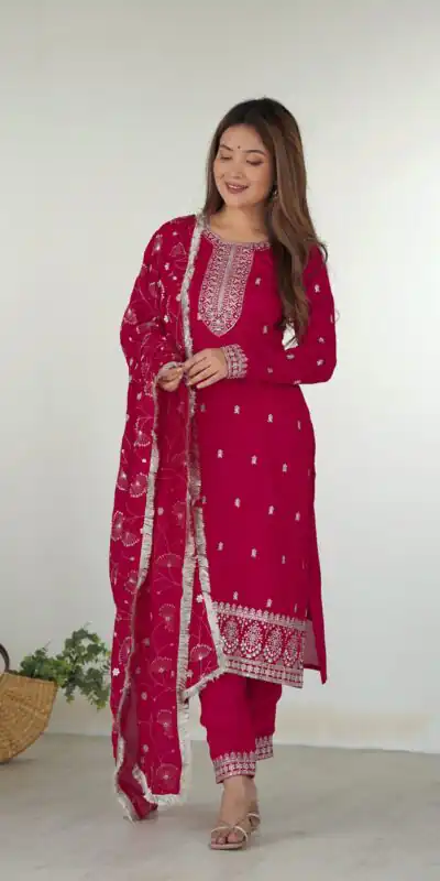 KB 276 pink Color Rangoli Silk Sequence Jari Work Salwar Suit Casual, Wedding, Party, Festive, Events Etc.4-6 Working Days@ 2049/-only | Casual Suits, Jump Suits, Creative suits, Designer Suits, Palazzo Suits, Party Wear Suits, Patiala Suits, Salwar suit, Straight Suits