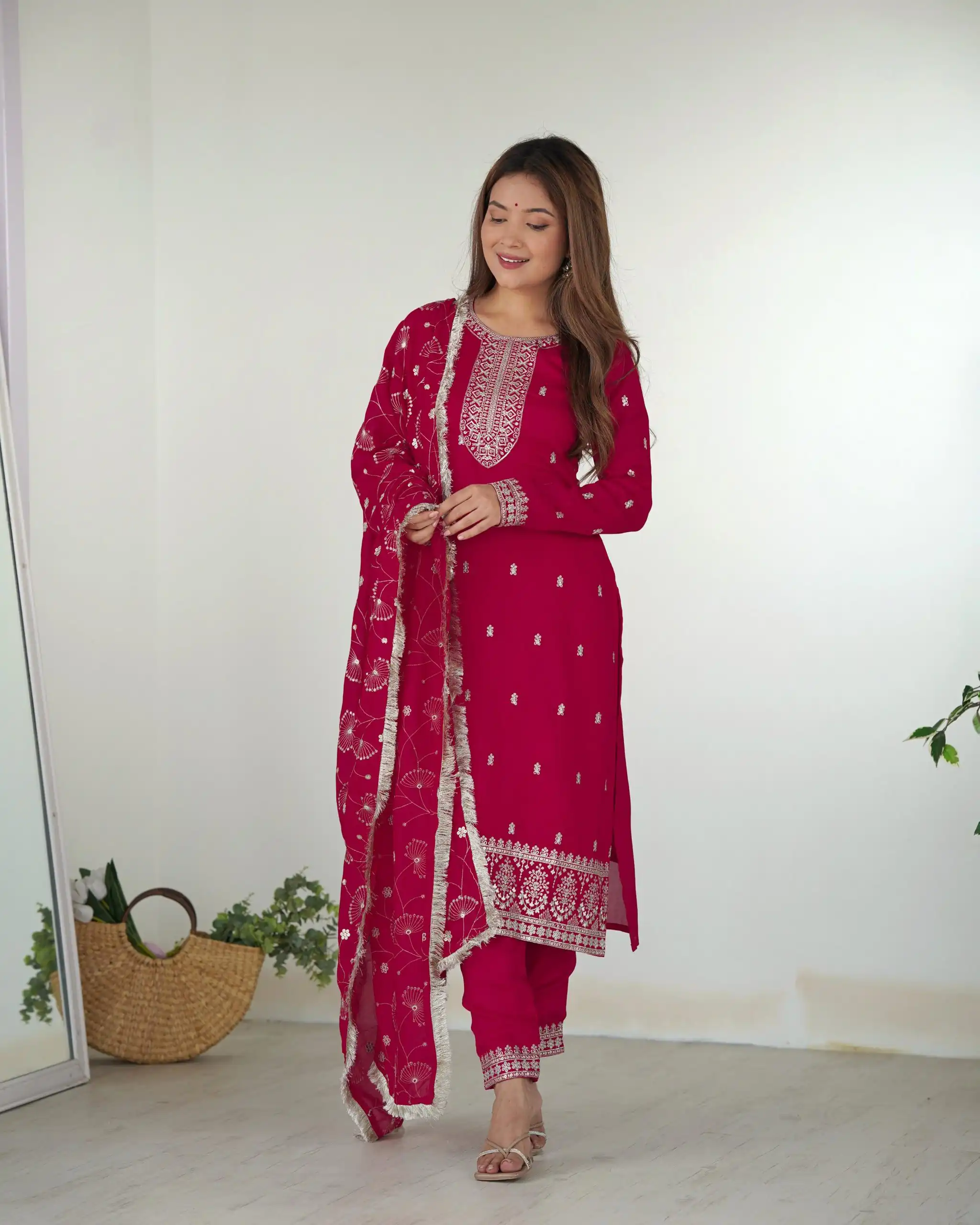 KB 276 pink Color Rangoli Silk Sequence Jari Work Salwar Suit Casual, Wedding, Party, Festive, Events Etc.4-6 Working Days@ 2049/-only | Casual Suits, Jump Suits, Creative suits, Designer Suits, Palazzo Suits, Party Wear Suits, Patiala Suits, Salwar suit, Straight Suits