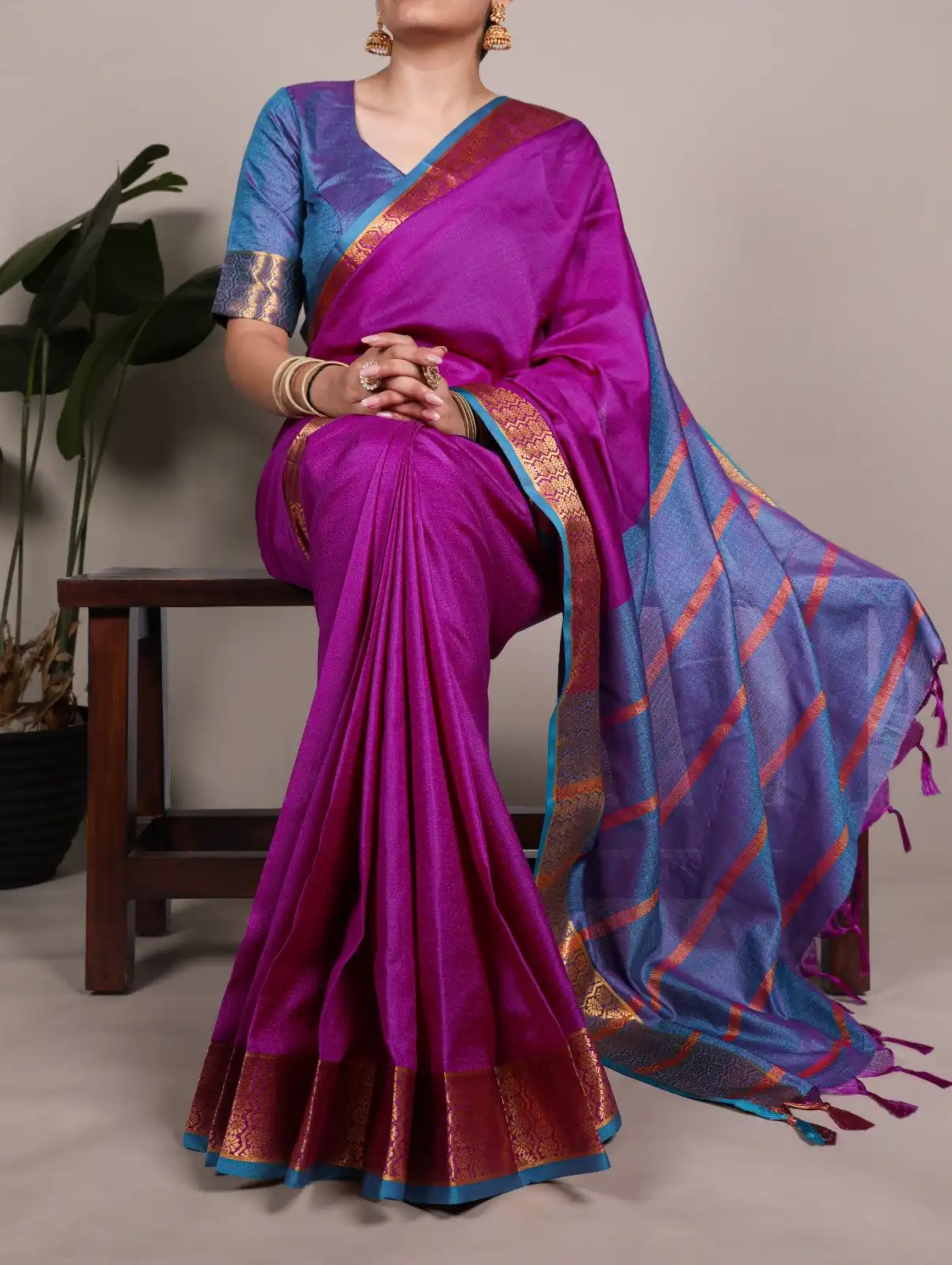 YNF 7408 Rani Pink Color Poly Cotton Saree With Zari Work. Wedding, Party, Festive, Events, Affordable Price ₹1399. Delivery 4-6 Working Days. Shop now. | Creative Sarees, Embroidered Sarees, Bollywood Sarees, Designer Sarees, Ethnic Saree, Modern Digital sarees, Party Wear Sarees, Sarees