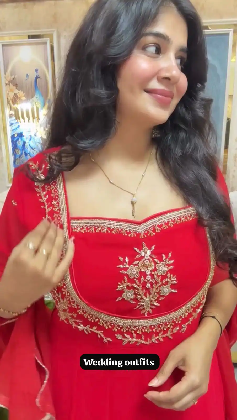 LG 2022 Red Georgette Salwar Suit with Lace Work & Embroidery Work. Exclusive Offer ₹1899. Delivery 4-6 Working Days. Shop now. | Casual Suits, Jump Suits, Tops & Bottoms, Track Suits, Trendy Wear, Creative suits, Designer Suits, Palazzo Suits, Party Wear Suits, Patiala Suits, Salwar suit, Straight Suits