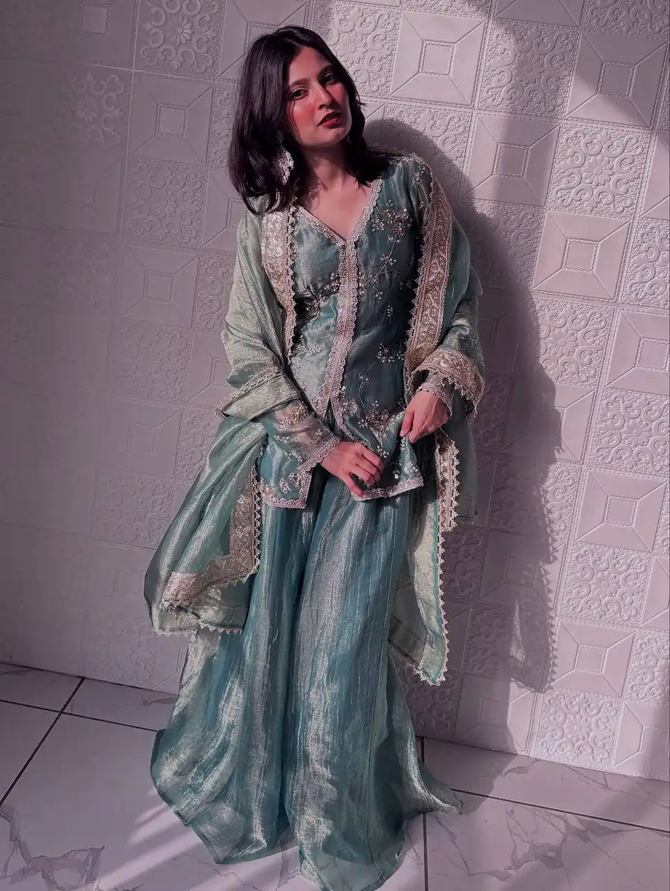 BT 5009 Sky Blue Fandy Silk Salwar Suit Perfect for Wedding, Party, Bridal Wear, Family Gatherings, Engagement – . Exclusive Offer ₹2499. Delivery | Casual Suits, Jump Suits, Tops & Bottoms, Track Suits, Trendy Wear, Creative suits, Designer Suits, Palazzo Suits, Party Wear Suits, Patiala Suits, Salwar suit, Straight Suits