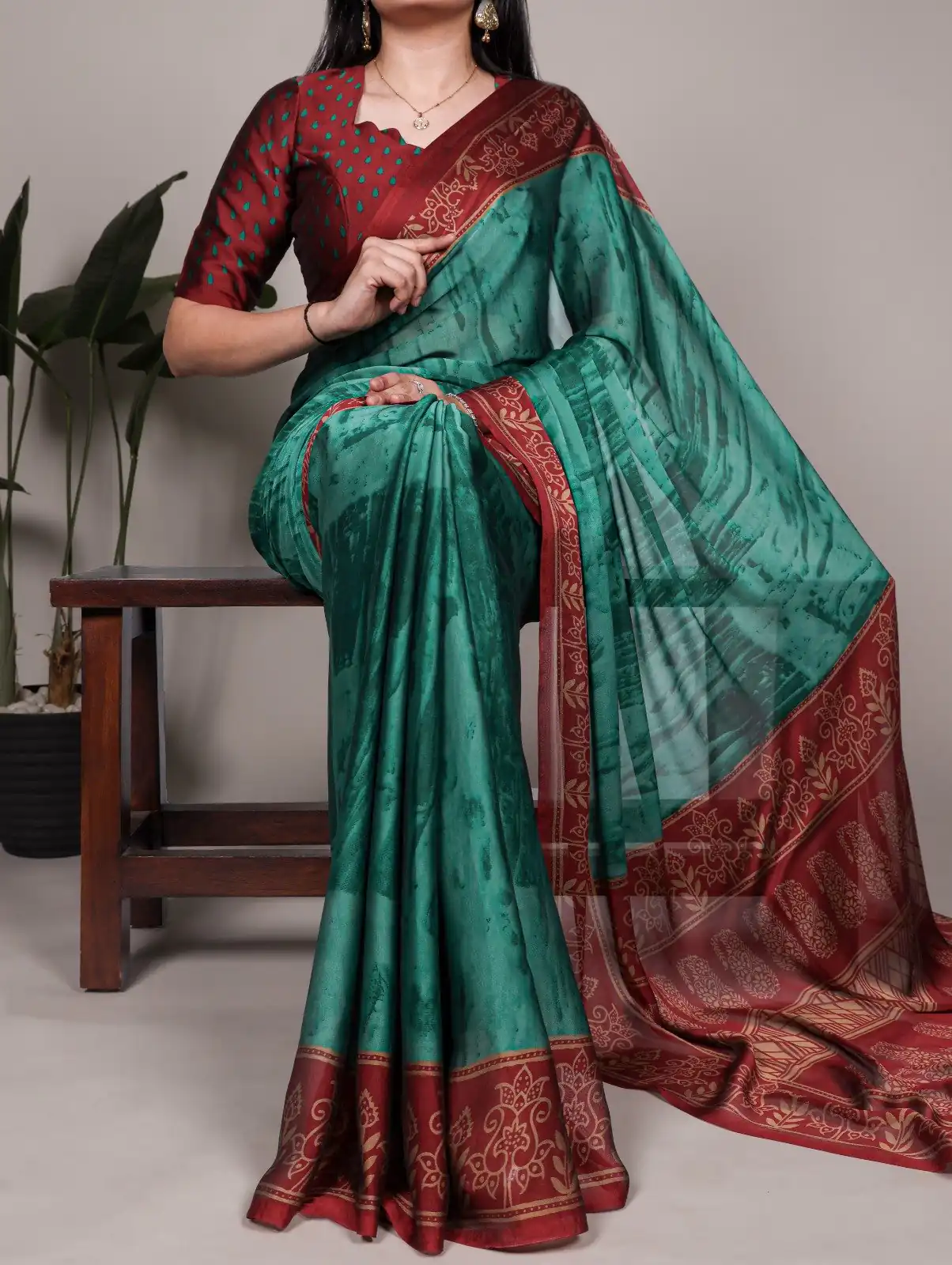 YNF 7103 Teal Rangoli Silk Saree Perfect for Wedding, Party, Karwa Chauth, Makar Sankranti, Baisakhi – . Available at ₹1449 only. Delivery 4-6 Work | Creative Sarees, Embroidered Sarees, Bollywood Sarees, Designer Sarees, Ethnic Saree, Modern Digital sarees, Party Wear Sarees, Sarees