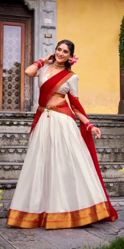 LNB 2029 White Poly Cotton Lehenga Choli Perfect for Wedding, Party, Bridal Wear, Sangeet, Baisakhi –. Affordable Price ₹1899. Delivery 4-6 Working Days. | Bollywood Lehenga, Creative Lehenga, Designer Lehenga, Embroidered Lehenga, Lehenga, Party Wear Lehenga