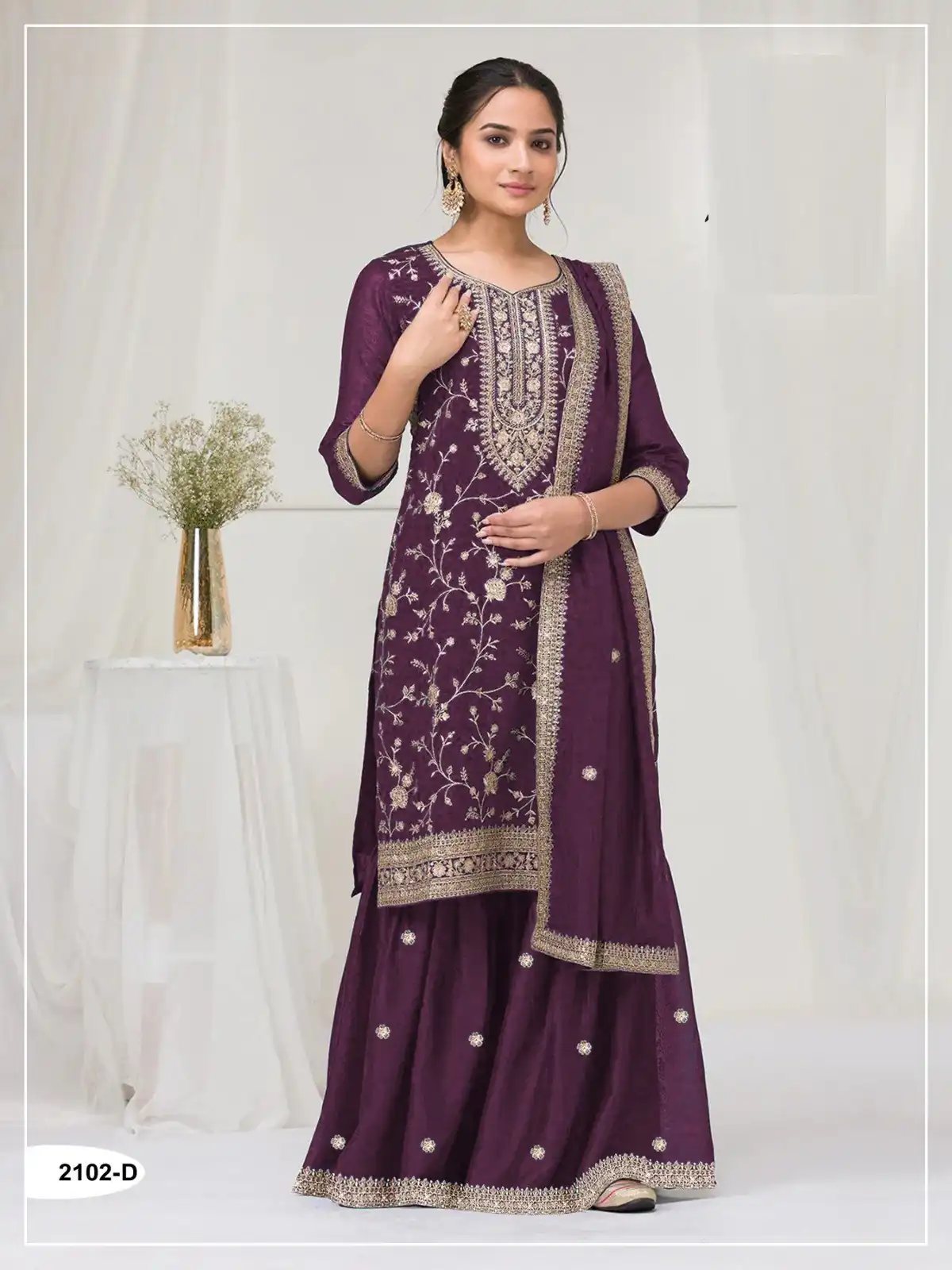 FC 2102 Wine Blooming Vichitra Salwar Suit with Embroidery Work. Festive Deal ₹2549. Delivery 4-6 Working Days. Shop now.Black | Casual Suits, Jump Suits, Tops & Bottoms, Track Suits, Trendy Wear, Creative suits, Designer Suits, Palazzo Suits, Party Wear Suits, Patiala Suits, Salwar suit, Straight Suits