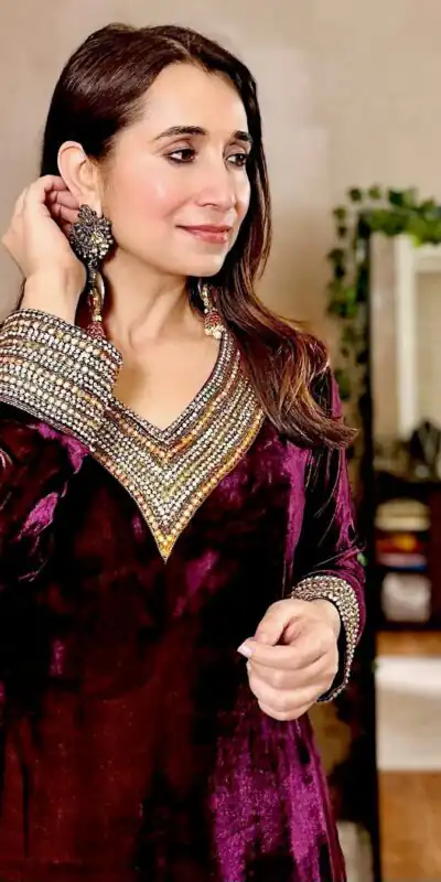 LG 2028 Wine Velvet Salwar Suit with Mirror Work & Embroidery Work. Available at ₹1949 only. Delivery 4-6 Working Days. Shop now. | Casual Suits, Jump Suits, Tops & Bottoms, Track Suits, Trendy Wear, Creative suits, Designer Suits, Palazzo Suits, Party Wear Suits, Patiala Suits, Salwar suit, Straight Suits