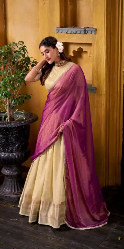 LNB 2025 Yellow Dupion Silk Lehenga Choli Perfect for Wedding, Party, Ethnic Day, Pongal, Temple Visit – . Introductory Price ₹2449. Delivery 4-6 Work | Bollywood Lehenga, Creative Lehenga, Designer Lehenga, Embroidered Lehenga, Lehenga, Party Wear Lehenga