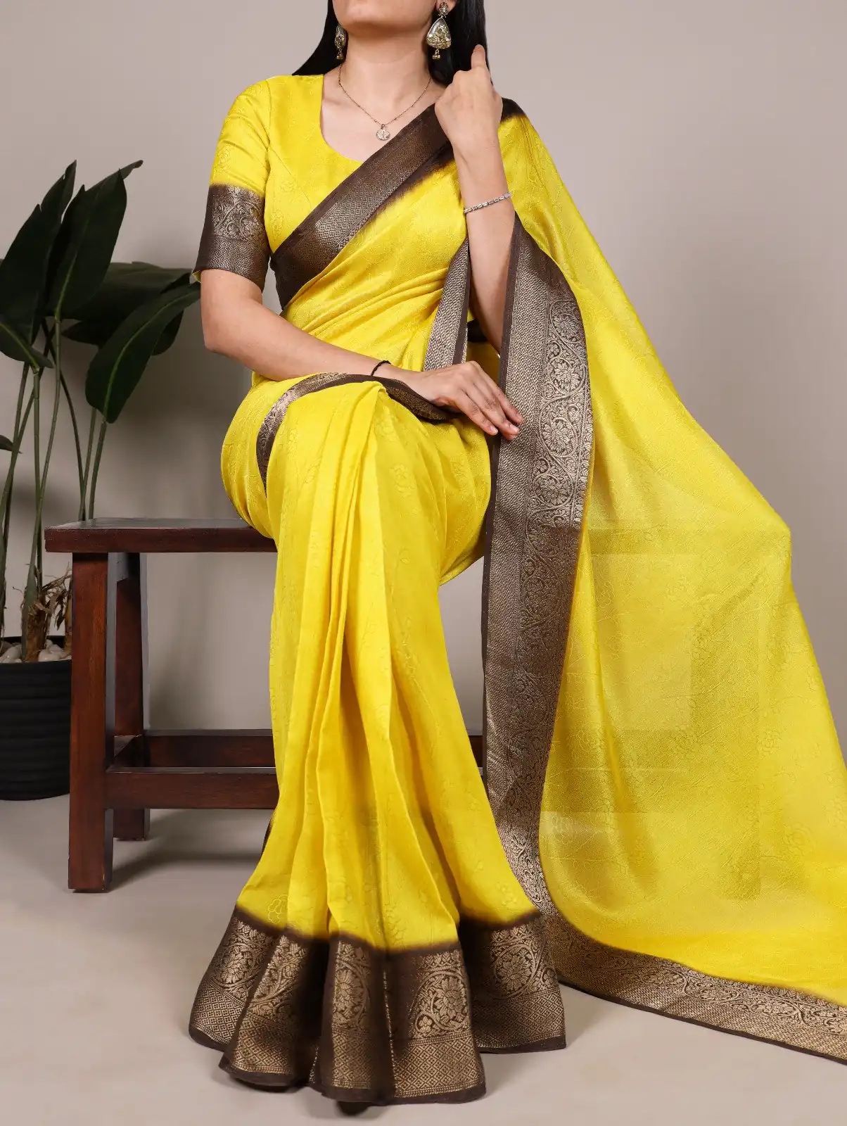 YNF 7910 Yellow in Color Marsh Mello Zari Work Saree . Wedding, Party, Festive Festive Deal ₹1449. Delivery 4-6 Working Days. Shop now. | Creative Sarees, Embroidered Sarees, Bollywood Sarees, Designer Sarees, Ethnic Saree, Modern Digital sarees, Party Wear Sarees, Sarees