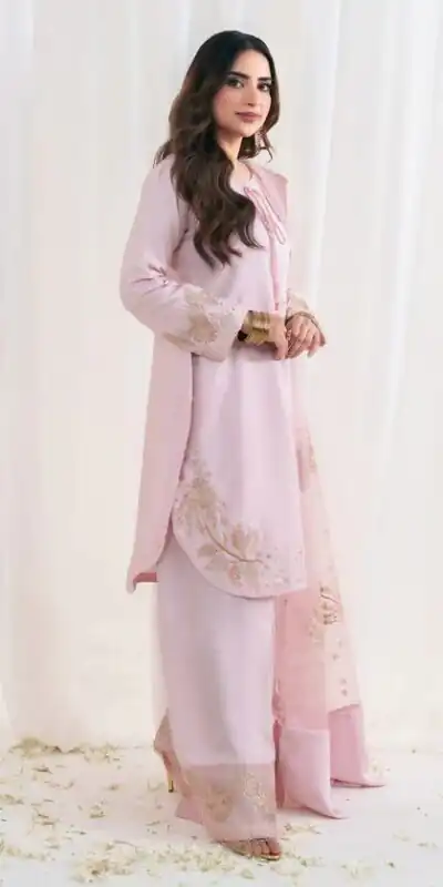 ZSR 3122 Baby Pink Natural Crep Silk Salwar Suit Perfect for Wedding, Party, Pongal, Onam, Reception – . Available at ₹1849 only. Delivery 4-6 Work | Casual Suits, Jump Suits, Creative suits, Designer Suits, Palazzo Suits, Party Wear Suits, Patiala Suits, Salwar suit, Straight Suits