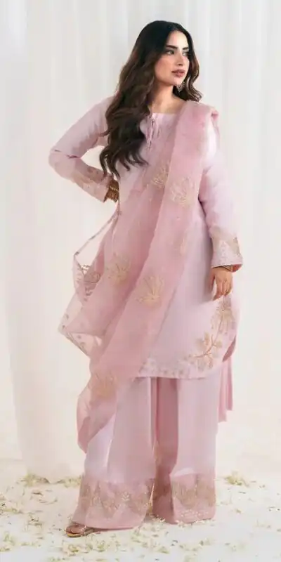 ZSR 3122 Baby Pink Natural Crep Silk Salwar Suit Perfect for Wedding, Party, Pongal, Onam, Reception – . Available at ₹1849 only. Delivery 4-6 Work | Casual Suits, Jump Suits, Creative suits, Designer Suits, Palazzo Suits, Party Wear Suits, Patiala Suits, Salwar suit, Straight Suits