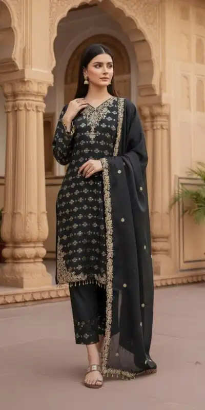 ZSR 3158 Black in Organza Silk Lace Work & Embroidery Work Salwar Suit . Get it for ₹2399. Delivery 4-6 Working Days. Shop now. | Casual Suits, Jump Suits, Tops & Bottoms, Track Suits, Trendy Wear, Creative suits, Designer Suits, Palazzo Suits, Party Wear Suits, Patiala Suits, Salwar suit, Straight Suits