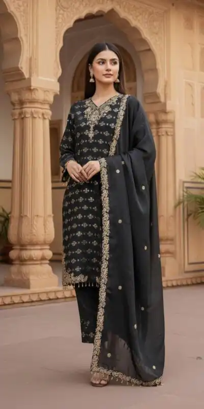 ZSR 3158 Black in Organza Silk Lace Work & Embroidery Work Salwar Suit . Get it for ₹2399. Delivery 4-6 Working Days. Shop now. | Casual Suits, Jump Suits, Tops & Bottoms, Track Suits, Trendy Wear, Creative suits, Designer Suits, Palazzo Suits, Party Wear Suits, Patiala Suits, Salwar suit, Straight Suits