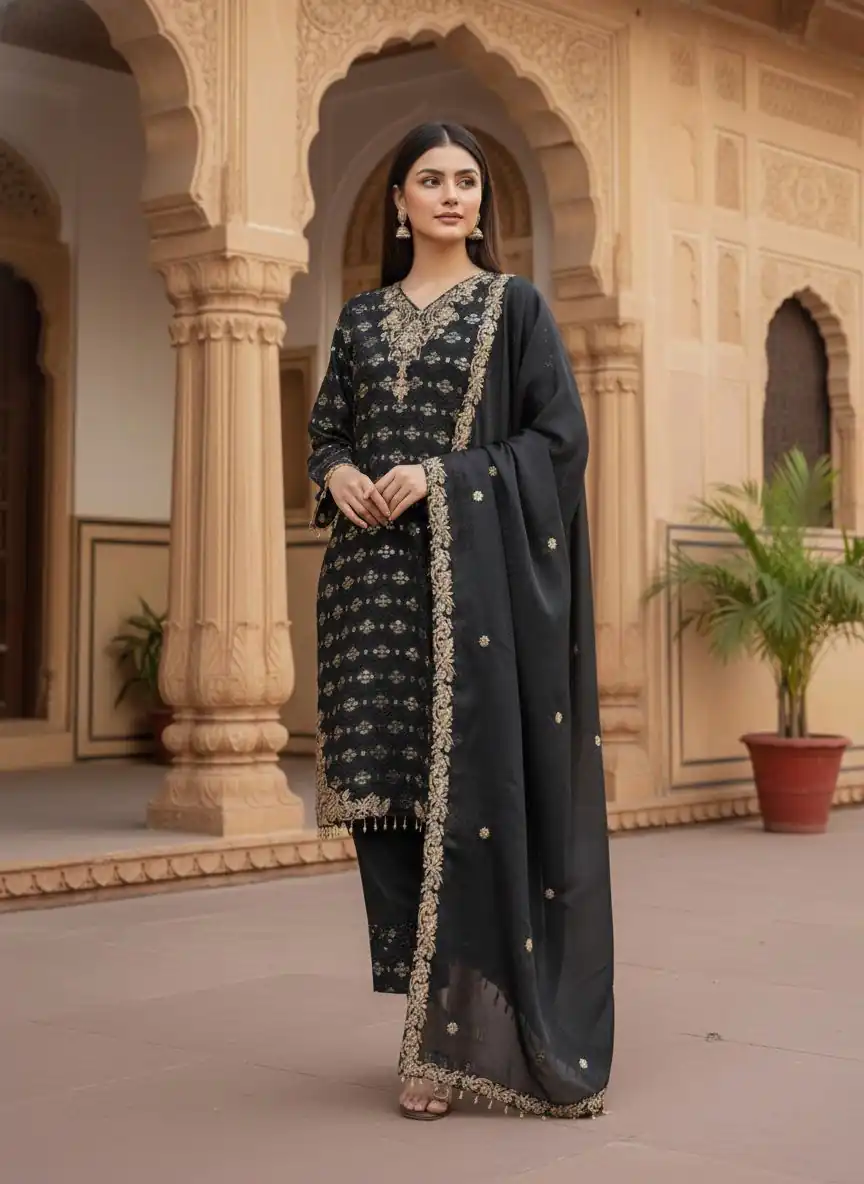 ZSR 3158 Black in Organza Silk Lace Work & Embroidery Work Salwar Suit . Get it for ₹2399. Delivery 4-6 Working Days. Shop now. | Casual Suits, Jump Suits, Tops & Bottoms, Track Suits, Trendy Wear, Creative suits, Designer Suits, Palazzo Suits, Party Wear Suits, Patiala Suits, Salwar suit, Straight Suits