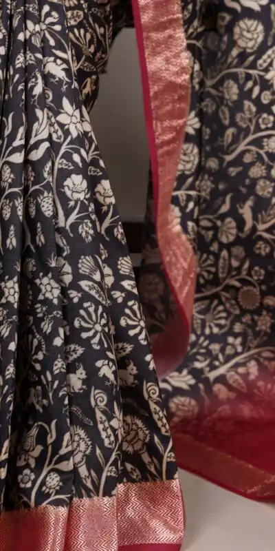 YNF 7055 Black in Tasar Silk With Viscose Border Lace Work & Lace Border Saree. Exclusive Offer ₹1699. Delivery 4-6 Working Days. Shop now. | Creative Sarees, Embroidered Sarees, Bollywood Sarees, Designer Sarees, Ethnic Saree, Modern Digital sarees, Party Wear Sarees, Sarees