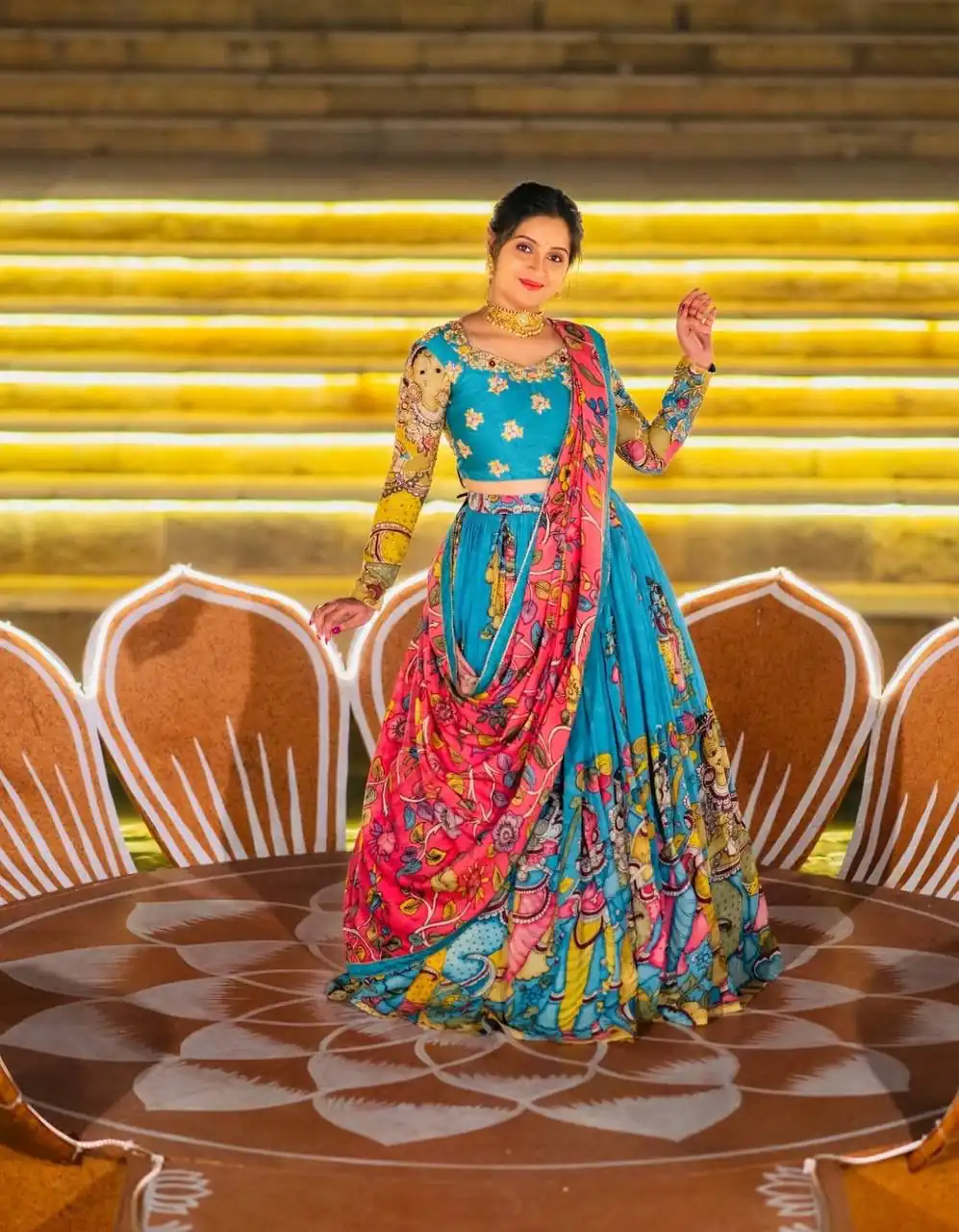 PC 550 Blue Rayon Cotton Lehenga Choli Perfect for Wedding, Party, Diwali, Family Gatherings, Sangeet – . Available at ₹2099 only. Delivery 4-6 Working | Bollywood Lehenga, Creative Lehenga, Designer Lehenga, Embroidered Lehenga, Lehenga, Party Wear Lehenga