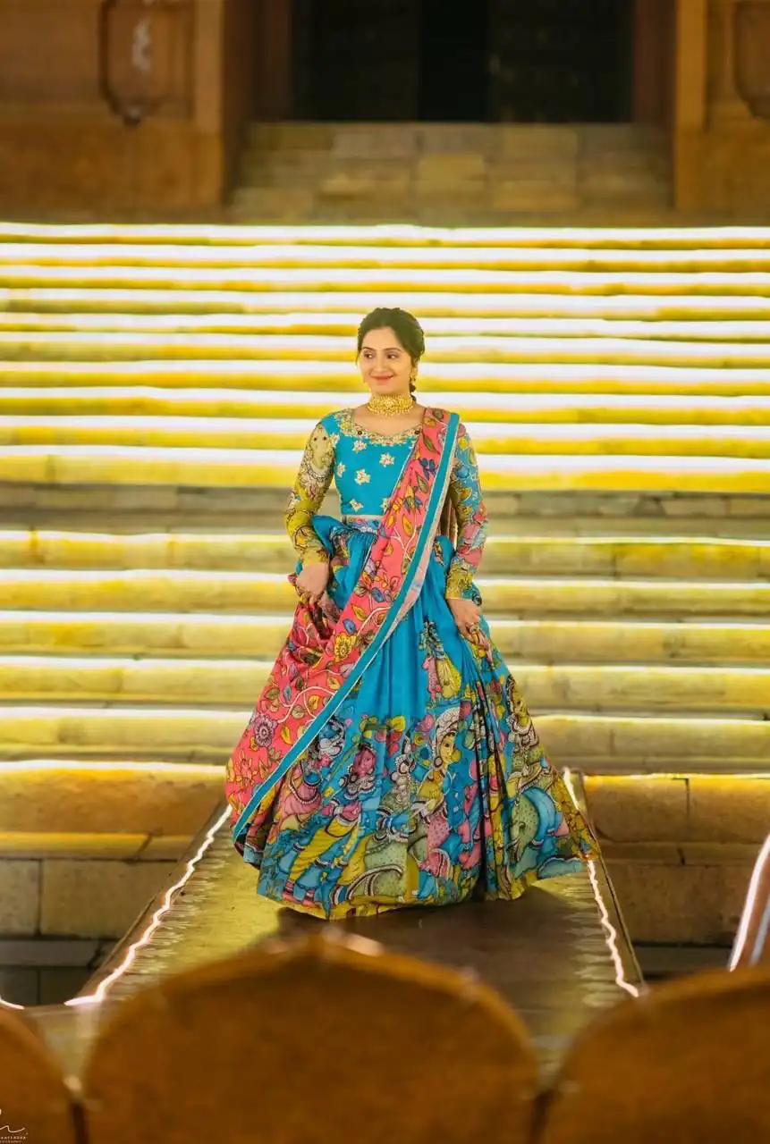 PC 550 Blue Rayon Cotton Lehenga Choli Perfect for Wedding, Party, Diwali, Family Gatherings, Sangeet – . Available at ₹2099 only. Delivery 4-6 Working | Bollywood Lehenga, Creative Lehenga, Designer Lehenga, Embroidered Lehenga, Lehenga, Party Wear Lehenga