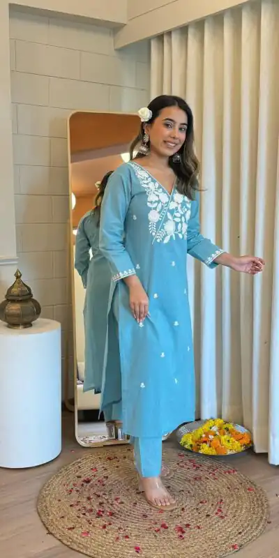 MF 904 Blue in Rayon Designer Wed Lakhnavi  Style Work Salwar Suit . Get it for ₹1499. Delivery 4-6 Working Days. Shop now. | Casual Suits, Jump Suits, Tops & Bottoms, Track Suits, Trendy Wear, Creative suits, Designer Suits, Palazzo Suits, Party Wear Suits, Patiala Suits, Salwar suit, Straight Suits
