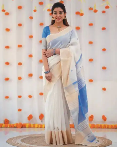 KPR 272 Blue Color Soft Lilan Slab Saree with Lace Work & Lace Border. Get it for ₹1399. Delivery 4-6 Working Days. Shop now. | Creative Sarees, Embroidered Sarees, Bollywood Sarees, Designer Sarees, Ethnic Saree, Modern Digital sarees, Party Wear Sarees, Sarees