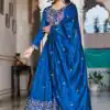 Ram 147 Blue Vichitra Silk Lehenga Choli Perfect for Wedding, Party, Ganesh Chaturthi, Housewarming, Engagement – . Introductory Price ₹3349. Delivery | Bollywood Lehenga, Creative Lehenga, Designer Lehenga, Embroidered Lehenga, Lehenga, Party Wear Lehenga
