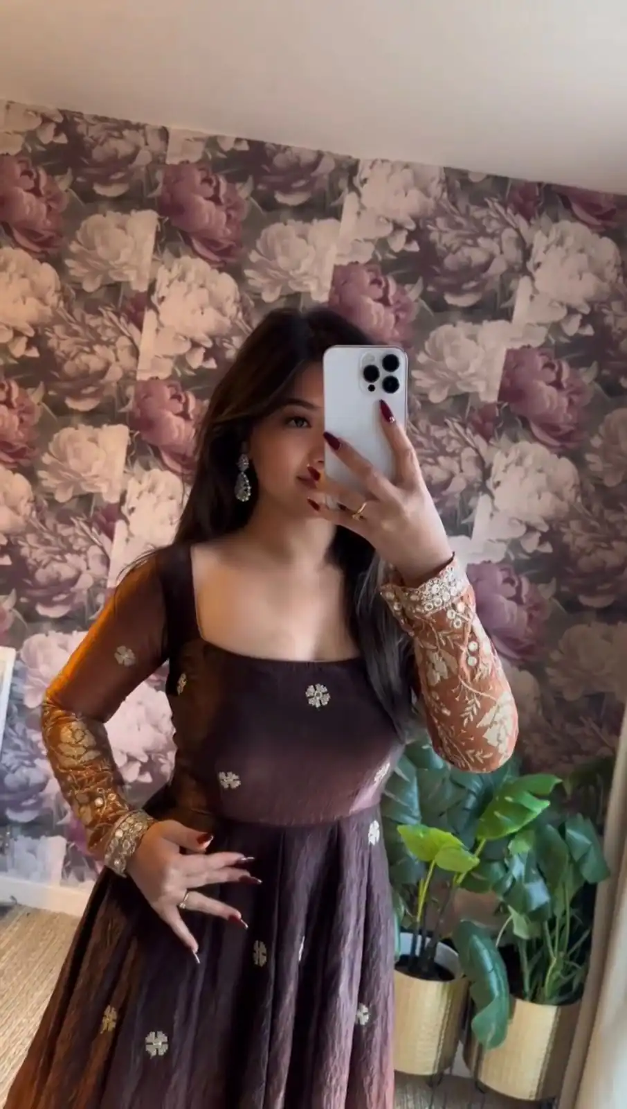 RTC 5955 Brown Chinon Silk Salwar Suit Perfect for Wedding, Party, Cultural Events, Lohri, Reception Exclusive Offer ₹2549. Delivery 4-6 Working Day | Casual Suits, Jump Suits, Tops & Bottoms, Track Suits, Trendy Wear, Creative suits, Designer Suits, Palazzo Suits, Party Wear Suits, Patiala Suits, Salwar suit, Straight Suits