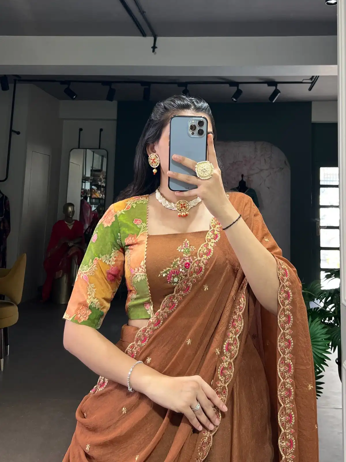 LNB 1068 Brown in Chocolate Crush Embroidery Work & Sequins Work Lehenga Choli . Available at ₹3349 only. Delivery 4-6 Working Days. Shop now. | Bollywood Lehenga, Creative Lehenga, Designer Lehenga, Embroidered Lehenga, Lehenga, Party Wear Lehenga