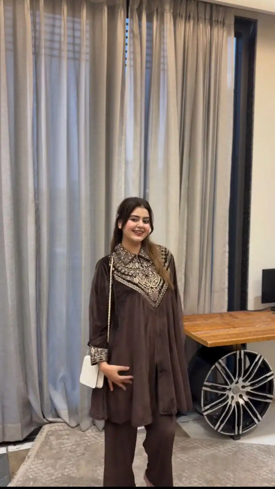 BE 413 Brown Color Velvet Salwar Suit with Embroidery Work. Wedding, Party, Festive, Events, Special Price ₹1799. Delivery 4-6 Working Days. Shop now. | Casual Suits, Jump Suits, Tops & Bottoms, Track Suits, Trendy Wear, Creative suits, Designer Suits, Palazzo Suits, Party Wear Suits, Patiala Suits, Salwar suit, Straight Suits