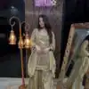 LG 2015 Chiku Cosmos Salwar Suit Perfect for Wedding, Party, Karwa Chauth, Eid, Holi – . Exclusive Offer ₹2099. Delivery 4-6 Working Days. Shop now. | Casual Suits, Jump Suits, Creative suits, Designer Suits, Palazzo Suits, Party Wear Suits, Patiala Suits, Salwar suit, Straight Suits