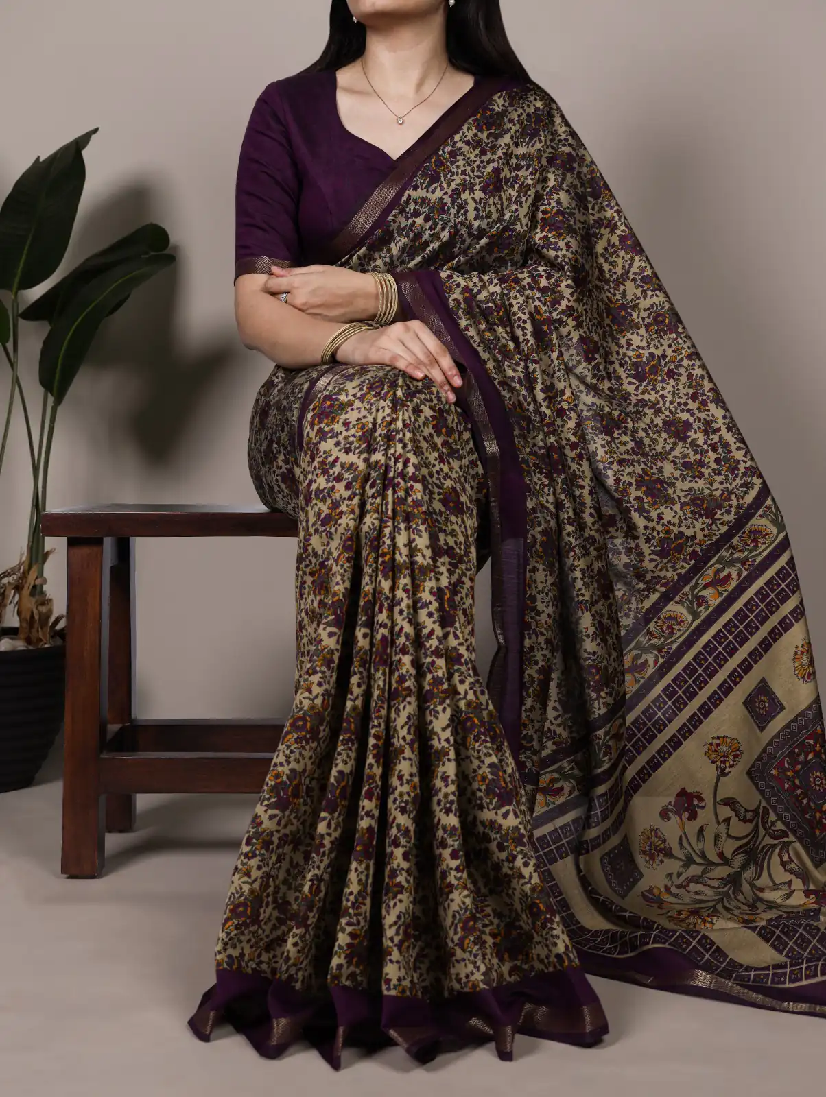 YNF 7200 Dark Purple Color Polyester Viscose Chanderi Saree with Zari Work. Get it for ₹1599. Delivery 4-6 Working Days. Shop now. | Creative Sarees, Embroidered Sarees, Bollywood Sarees, Designer Sarees, Ethnic Saree, Modern Digital sarees, Party Wear Sarees, Sarees