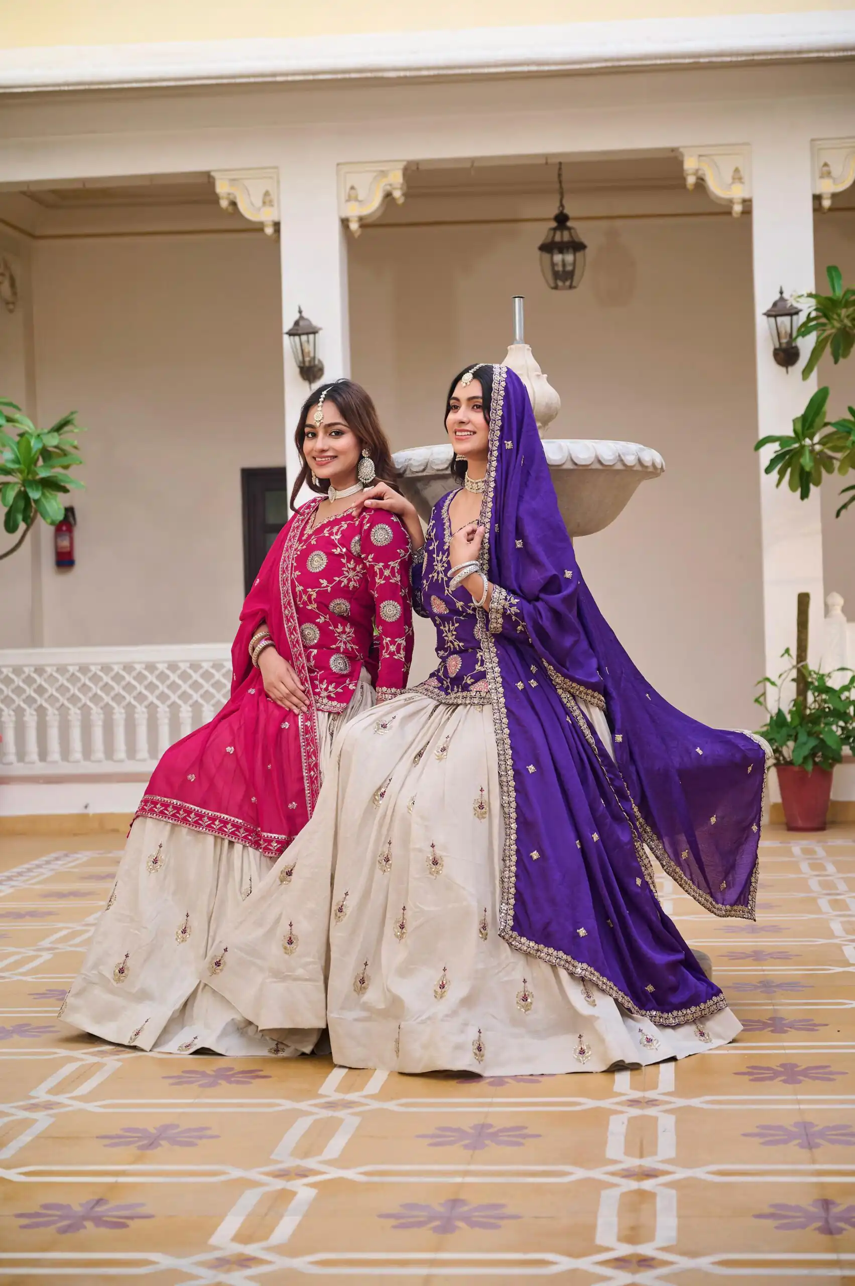 Ram 101 Dark Purple Chinon Lehenga Choli Perfect for Wedding, Party, Makar Sankranti, Reception, Sangeet – . Exclusive Offer ₹2649. Delivery 4-6 Working | Bollywood Lehenga, Creative Lehenga, Designer Lehenga, Embroidered Lehenga, Lehenga, Party Wear Lehenga