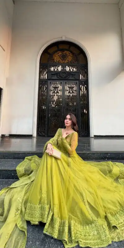 RTC 5895 Green Butterfly Net Lehenga Choli with Designer Work. Affordable Price ₹2599. Delivery 4-6 Working Days. Shop now. | Bollywood Lehenga, Creative Lehenga, Designer Lehenga, Embroidered Lehenga, Lehenga, Party Wear Lehenga