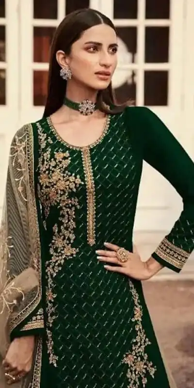 DS LT 7006 Green in Georgette Embroidery Work & Stone Work Lehenga Choli . Festive Deal ₹2549. Delivery 4-6 Working Days. Shop now. | Bollywood Lehenga, Creative Lehenga, Designer Lehenga, Embroidered Lehenga, Lehenga, Party Wear Lehenga