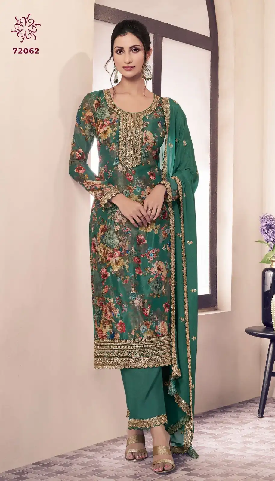 FC 7478 Green in Embroidery Work Salwar Suit . Special Price ₹3099. Wedding, Party, Festive, Events, Delivery 4-6 Working Days. Shop now. | Casual Suits, Jump Suits, Tops & Bottoms, Track Suits, Trendy Wear, Creative suits, Designer Suits, Palazzo Suits, Party Wear Suits, Patiala Suits, Salwar suit, Straight Suits
