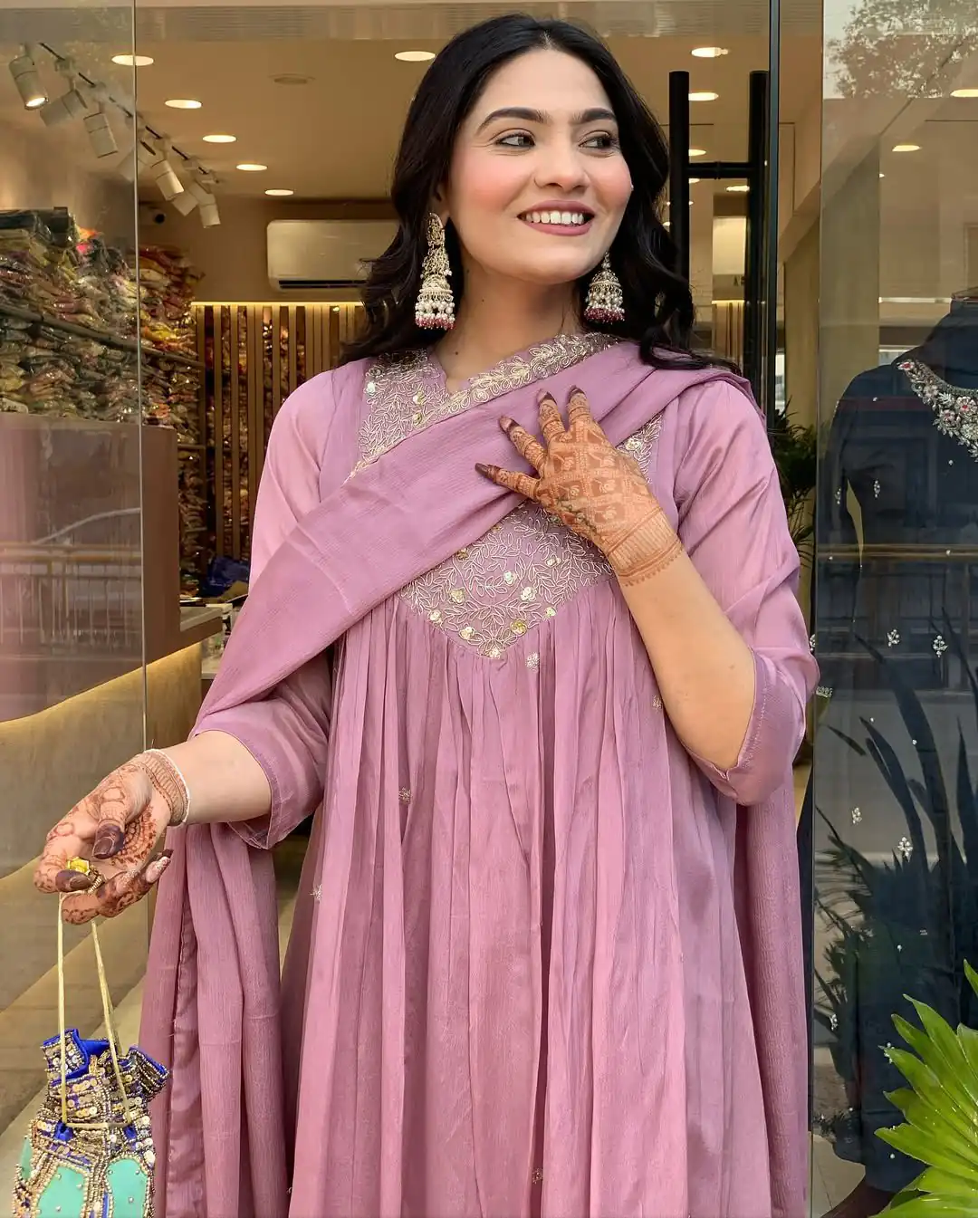 MF 819 Lavender Color Cotton Silk Salwar Suit with Mirror Work. Affordable Price ₹1699. Delivery 4-6 Working Days. Shop now. | Casual Suits, Jump Suits, Creative suits, Designer Suits, Palazzo Suits, Party Wear Suits, Patiala Suits, Salwar suit, Straight Suits