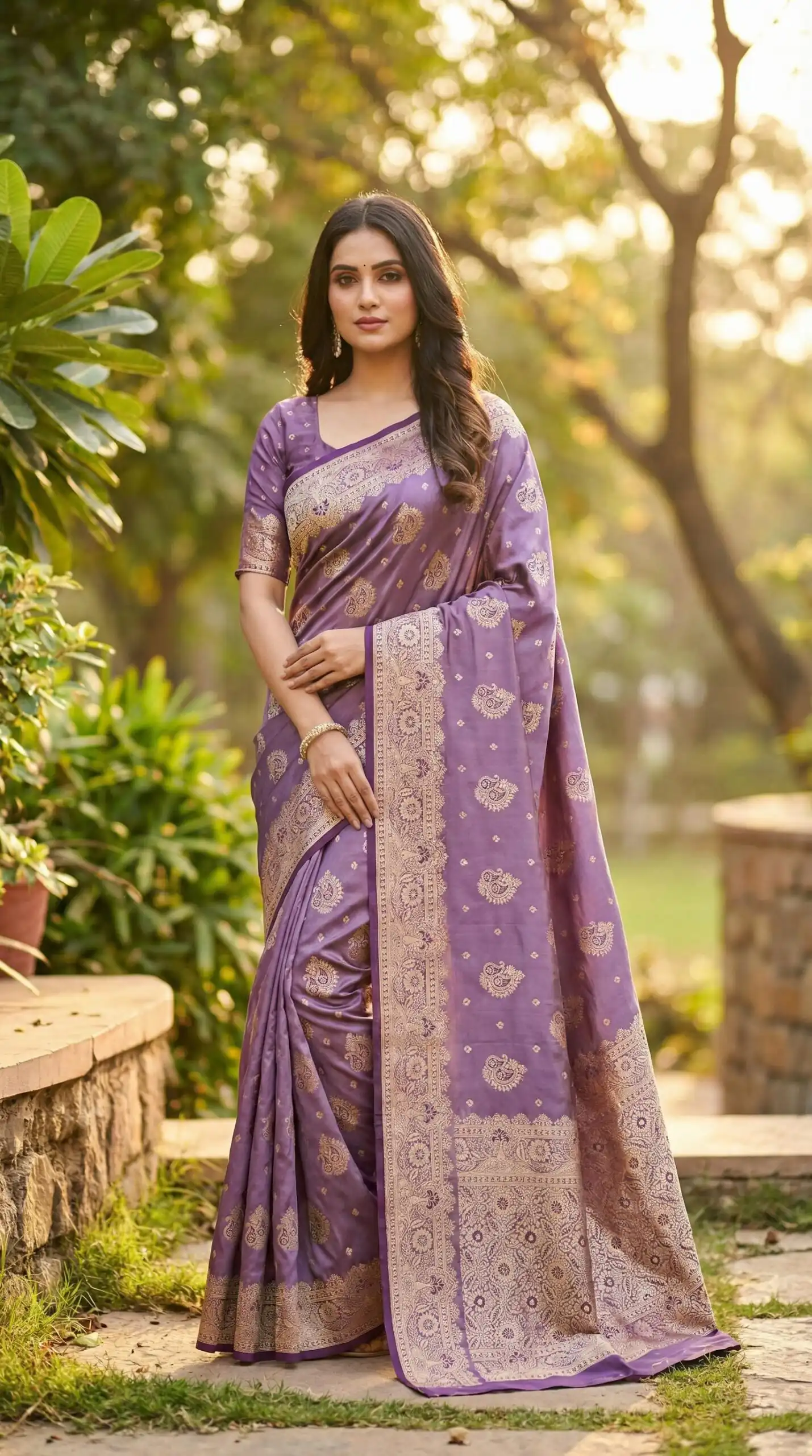 MB 9 Lavender Color Satin Silk Saree with Lace Work & Zari Work. Exclusive Offer ₹2149. Delivery 4-6 Working Days. Shop now. | Creative Sarees, Embroidered Sarees, Bollywood Sarees, Designer Sarees, Ethnic Saree, Modern Digital sarees, Party Wear Sarees, Sarees