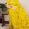 YNF 7907 Lemon Yellow Nylon Weaving Work Saree Perfect for Wedding, Party, Baby Shower, Holi, Ethnic Day – Available at ₹2149 only. Delivery 4-6 Working Da | Creative Sarees, Embroidered Sarees, Bollywood Sarees, Designer Sarees, Ethnic Saree, Modern Digital sarees, Party Wear Sarees, Sarees