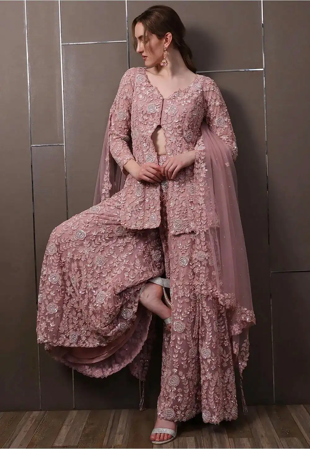 RTC 5945 Light Pink Color Faux Georgette Salwar Suit with Lace Work. Special Price ₹3099. Delivery 4-6 Working Days. Shop now. | Casual Suits, Jump Suits, Tops & Bottoms, Track Suits, Trendy Wear, Creative suits, Designer Suits, Palazzo Suits, Party Wear Suits, Patiala Suits, Salwar suit, Straight Suits