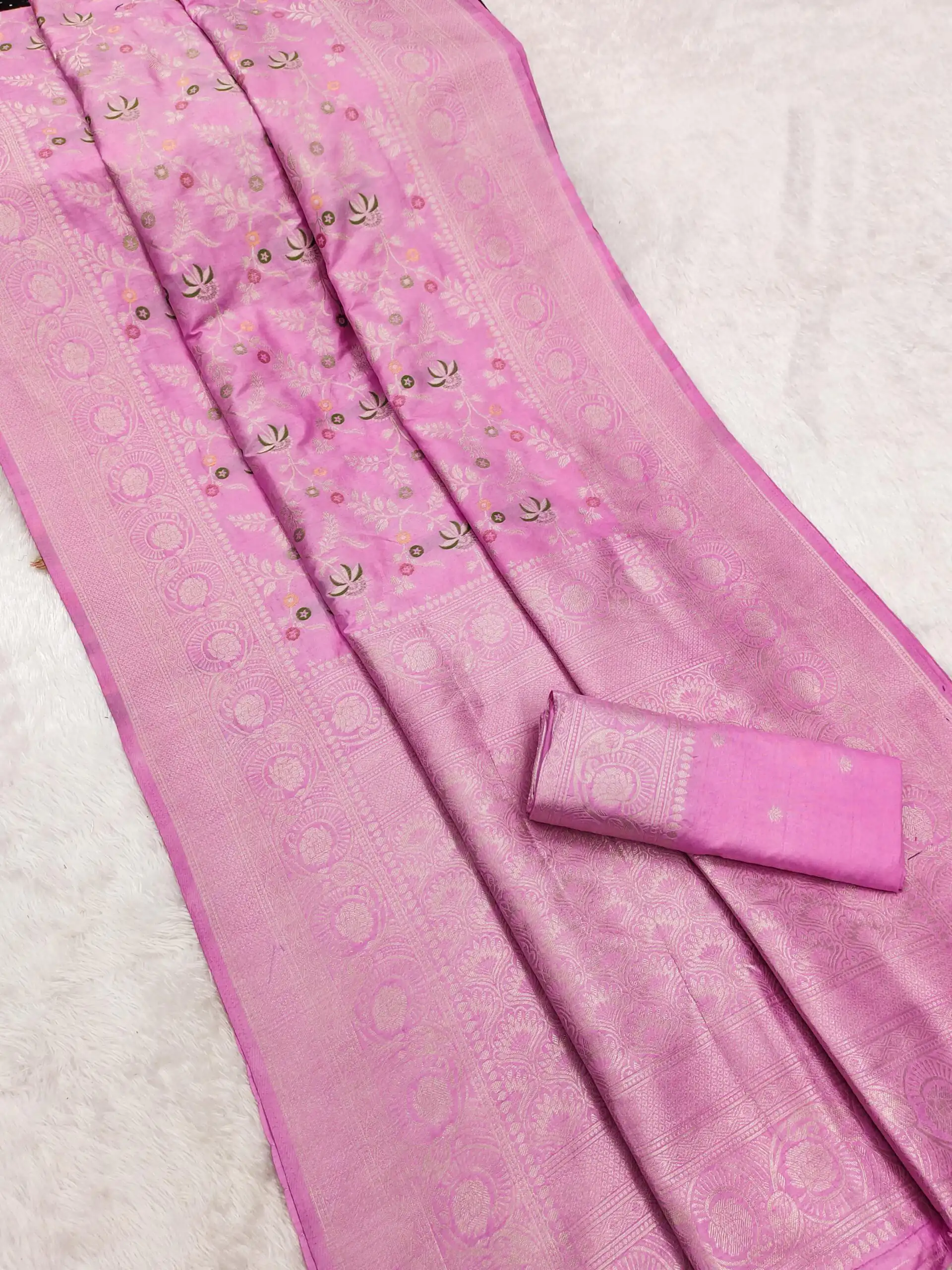 MB 113 Light Pink Khaddi Pashmina Saree with Lace Work & Zari Work. Introductory Price ₹1949. Delivery 4-6 Working Days. Shop now. | Creative Sarees, Embroidered Sarees, Bollywood Sarees, Designer Sarees, Ethnic Saree, Modern Digital sarees, Party Wear Sarees, Sarees