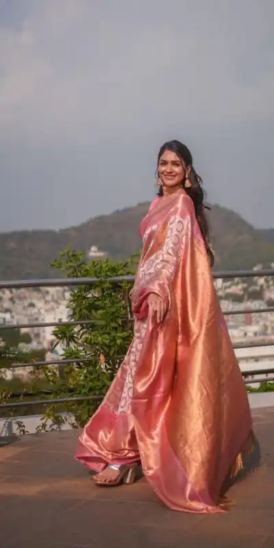 KP 6078 Light Pink in Color Soft Lichi Silk Designer Work Saree . Now at just ₹1449. Delivery 4-6 Working Days. Shop now. | Creative Sarees, Embroidered Sarees, Bollywood Sarees, Designer Sarees, Ethnic Saree, Modern Digital sarees, Party Wear Sarees, Sarees