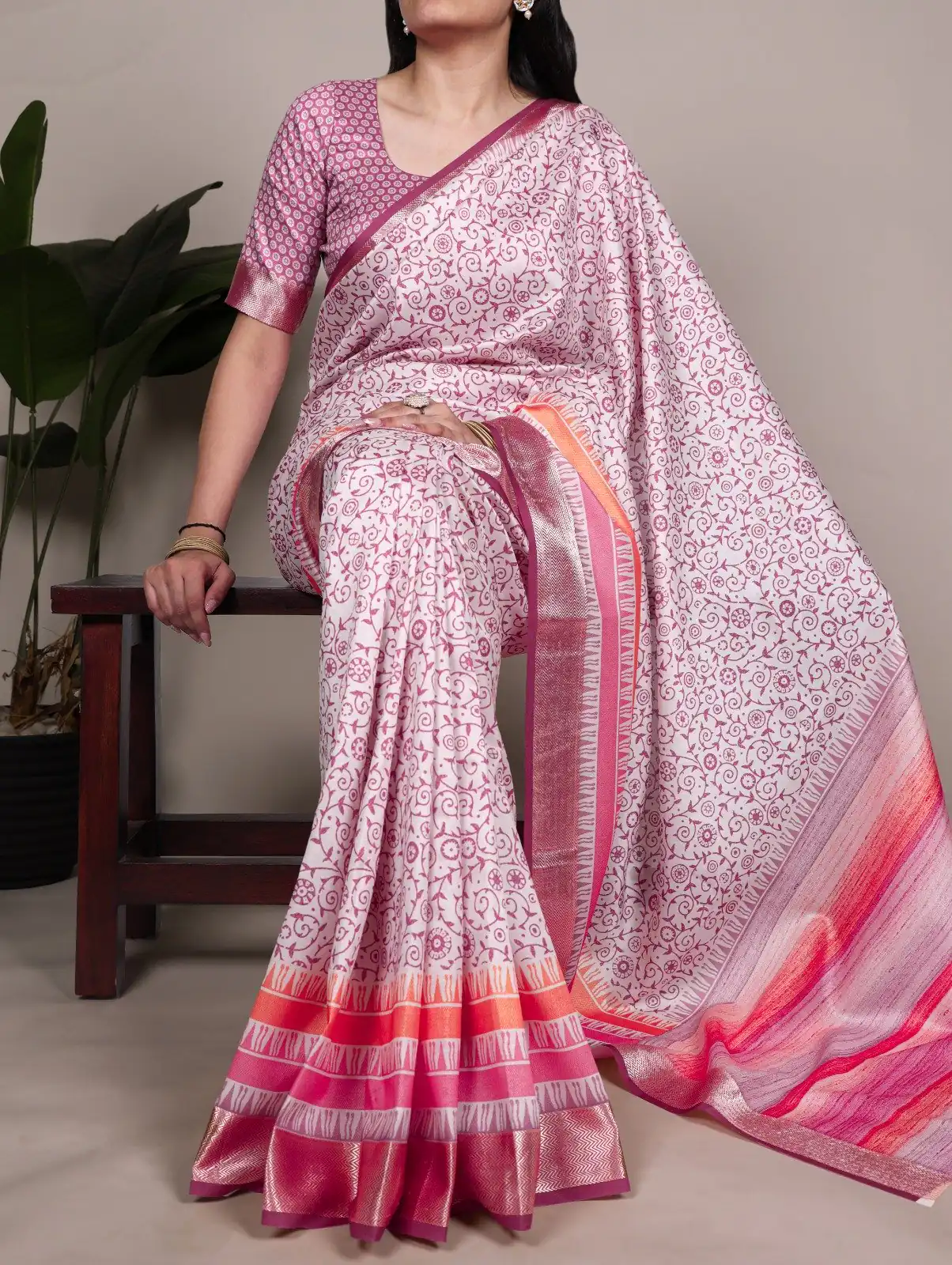YNF 7055 Light Pink in Tasar Silk With Viscose Border Lace Work & Lace Border Saree. Exclusive Offer ₹1699. Delivery 4-6 Working Days. Shop now. | Creative Sarees, Embroidered Sarees, Bollywood Sarees, Designer Sarees, Ethnic Saree, Modern Digital sarees, Party Wear Sarees, Sarees